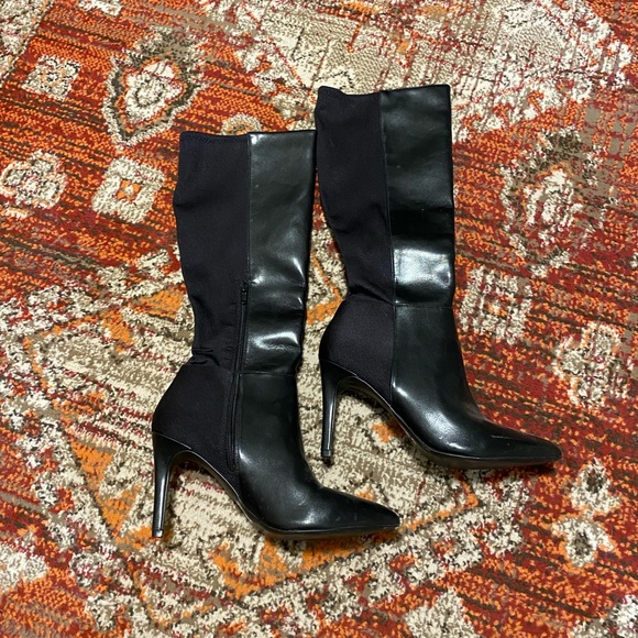 Black Stiletto Boots - Picture 1 of 4